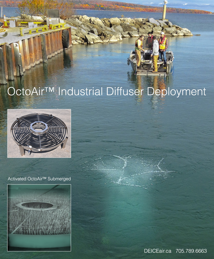 OctoAir Industrial Diffuser Deployed
