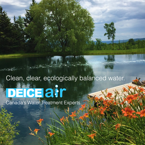 DeiceAir are sought after experts for water treatment and aeration