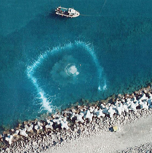 Air Bubble Curtains also are known as Bubble Barriers