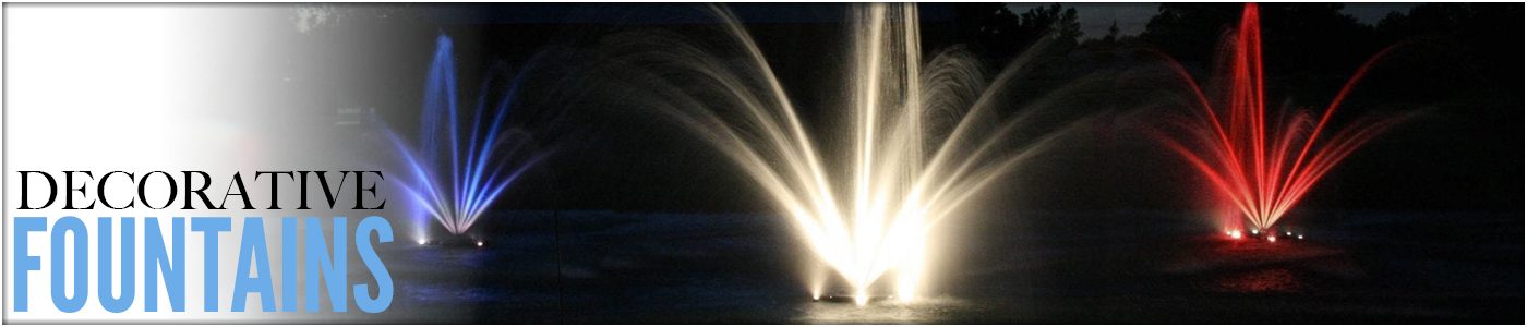 Front Page Button - Large Ponds Deice Ponds Ontario Backyard Ponds Decorative colored fountain lights